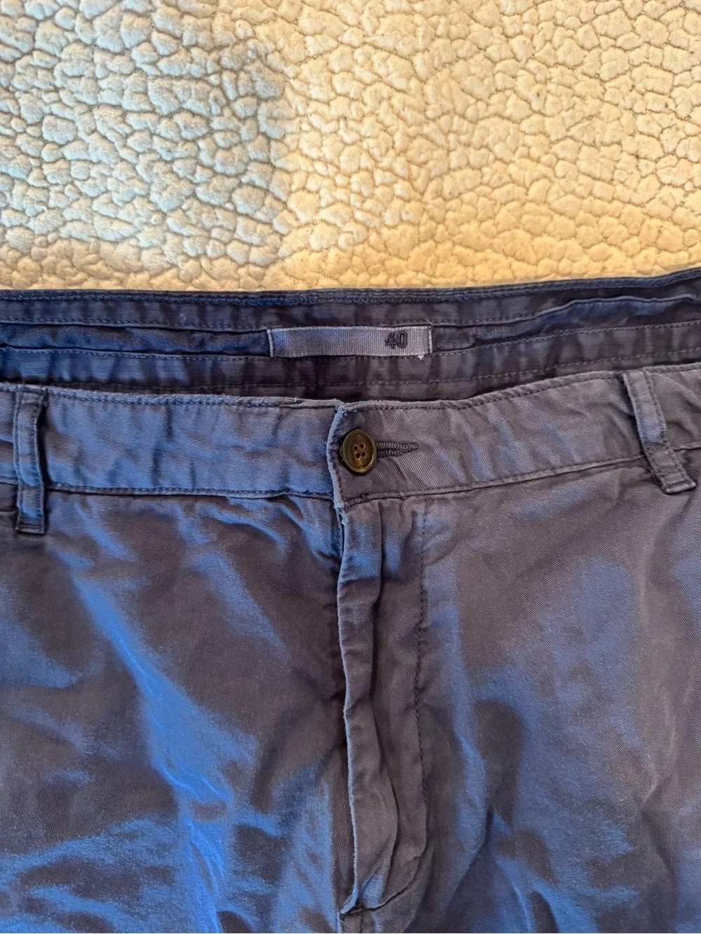 Faherty Navy Casual Shorts - SIZE 40